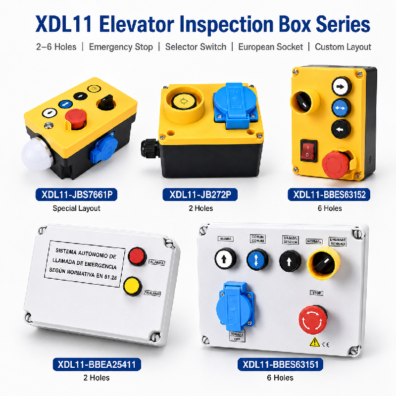 XDL11 Series Elevator Inspection Box for Lift Maintenance and Inspection Control