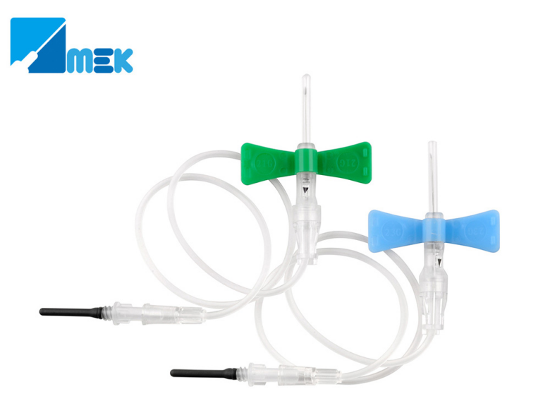 Kit per prelievo di sangue con pulsante per un prelievo venoso sicuro - Fornitore Mekon