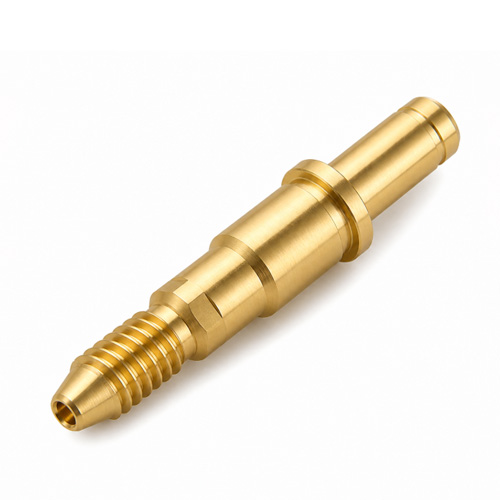Brass 260 Swiss Type CNC Lathed Connector Pin