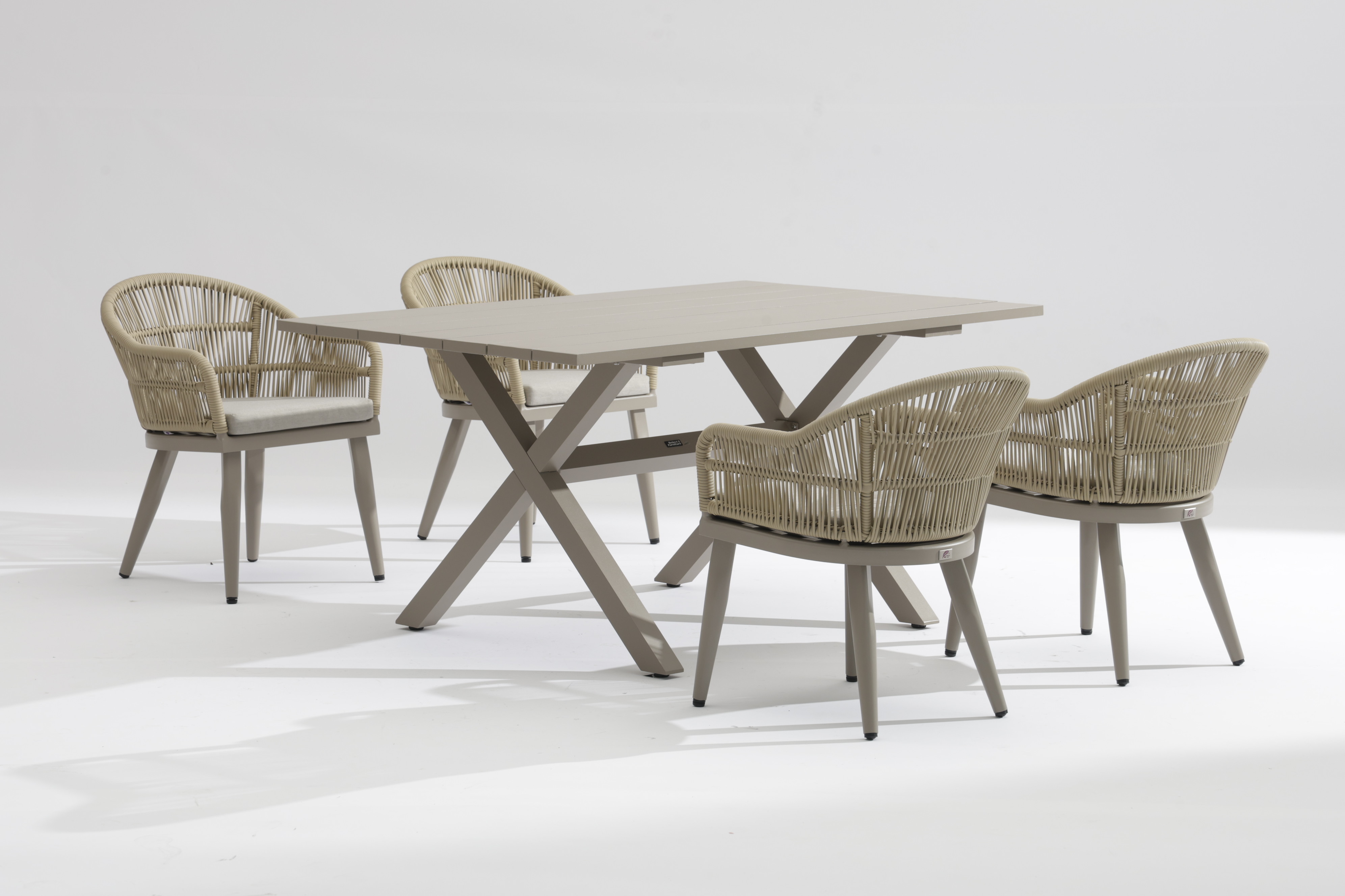 outdoor Alum dining set