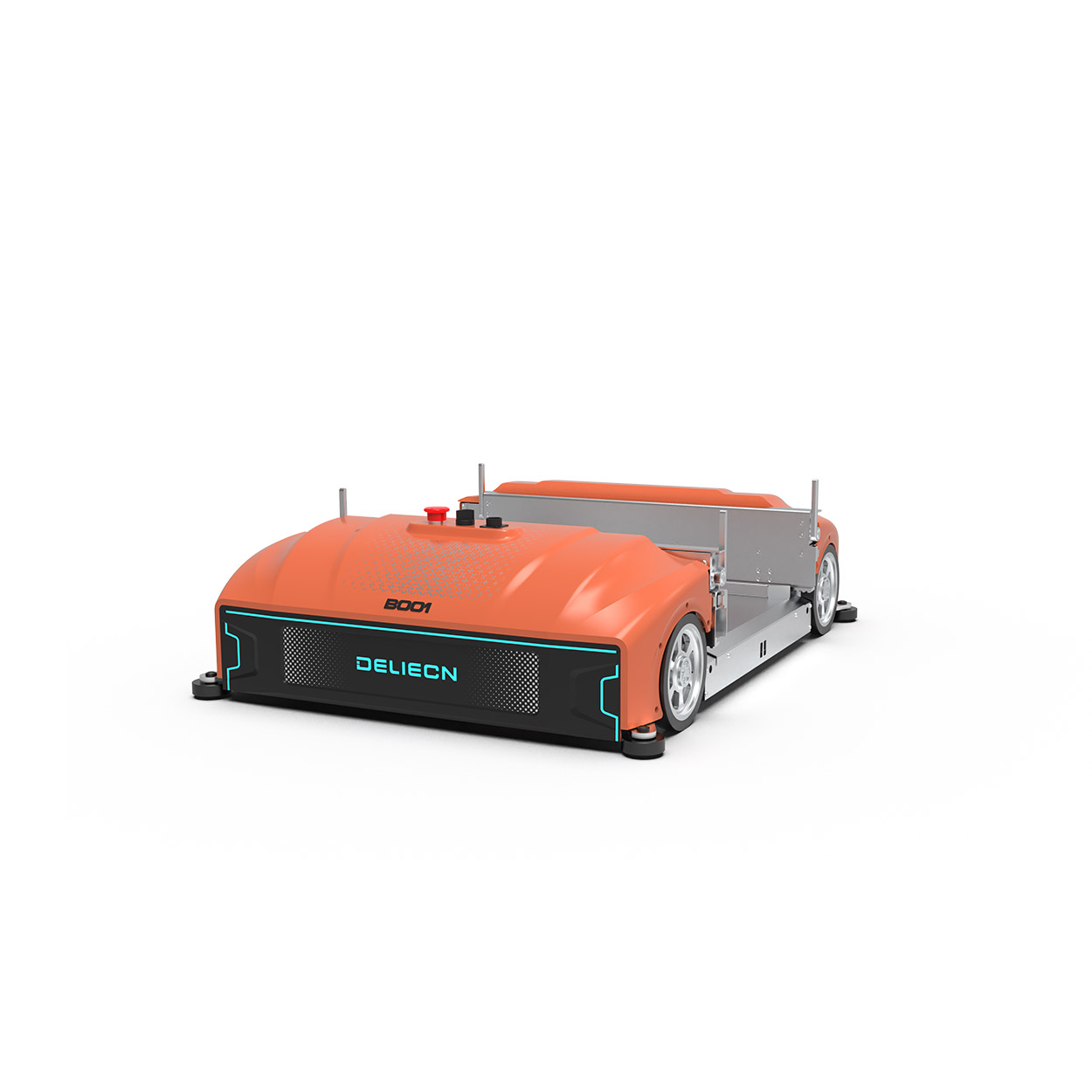 Robot yo gutwara ibintu ikoresha Tote Shuttle yo kubika ibintu mu buryo bwikora bwa High-SKU