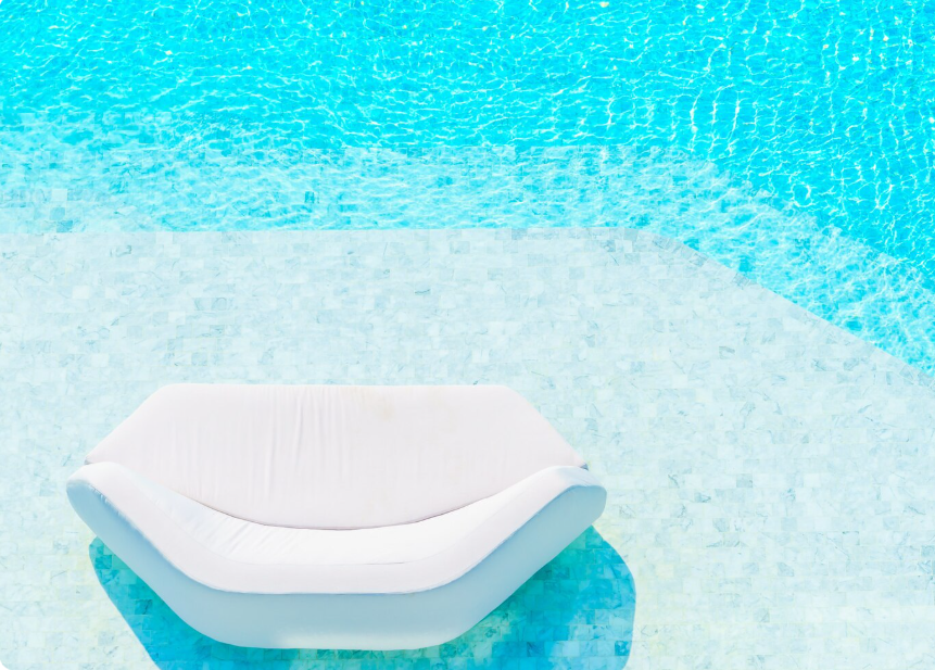Hocheffiziente Schwimmbadwasseraufbereitungslösung