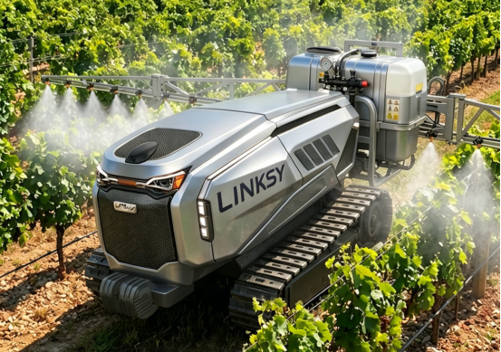 LINKSY 65 HP Hybrid Tracked Intelligent Agricultural Platform
