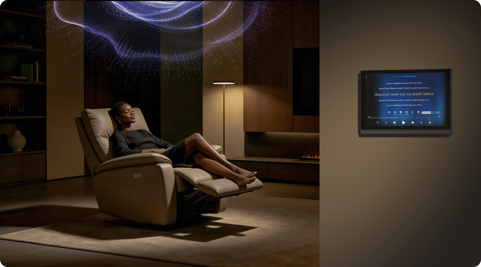 S20 Smart Home Control Panel Interface Details