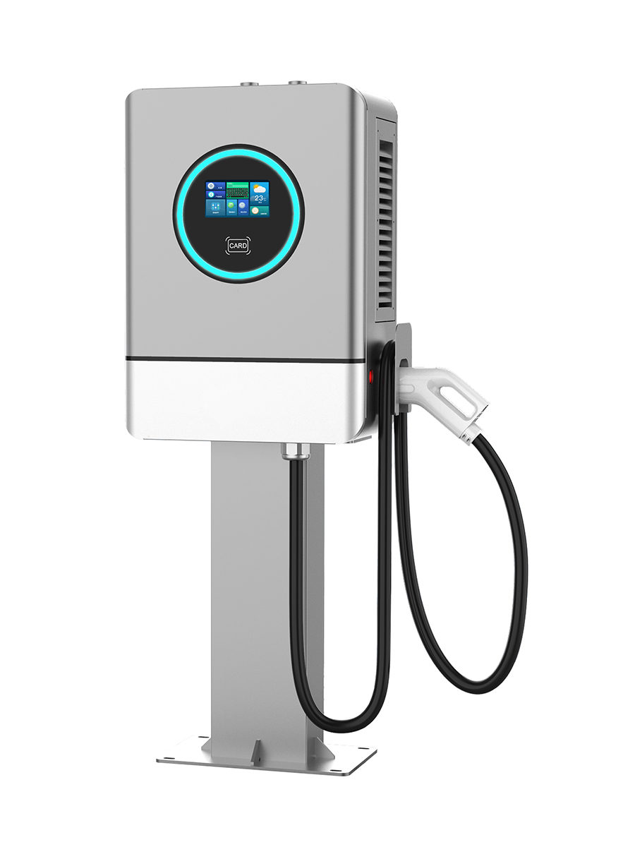 NA DC Fast Wall Mouted EV Charger 30kW Single Port