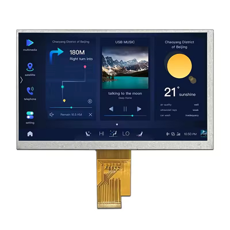 10.1 Inch Industrial UCOS Intelligent Display Terminal Support RS232 Port Communication