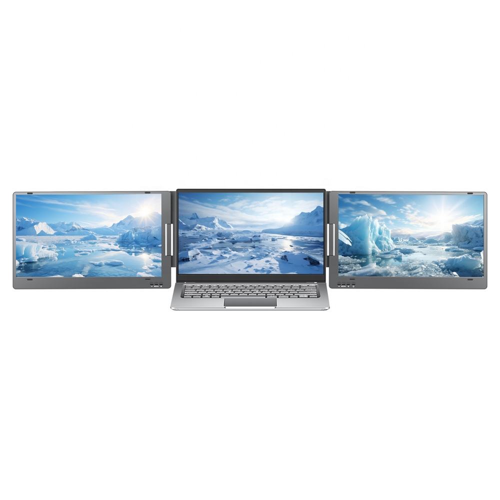 15.6 inch Full HD Display 1920x1080 IPS Triple Screen Laptop Monitor Extender