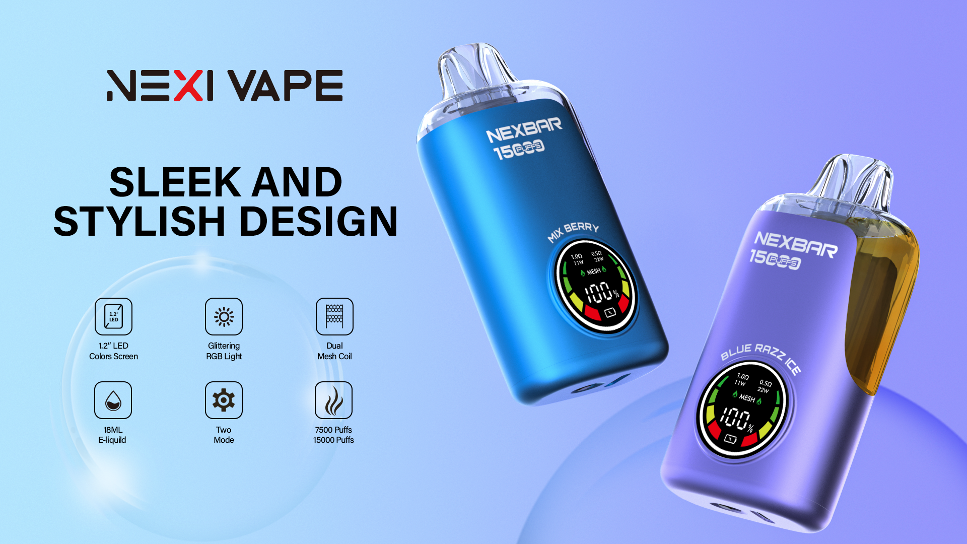 Vape Descartável NEXBAR15000