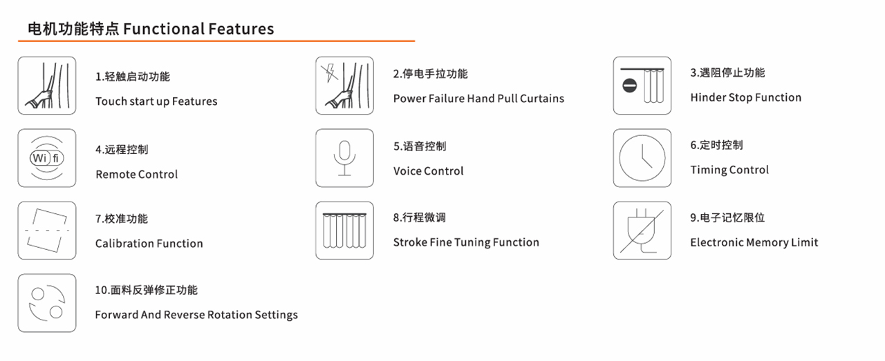 JP500 ultra small motorized curtain motor2vkt