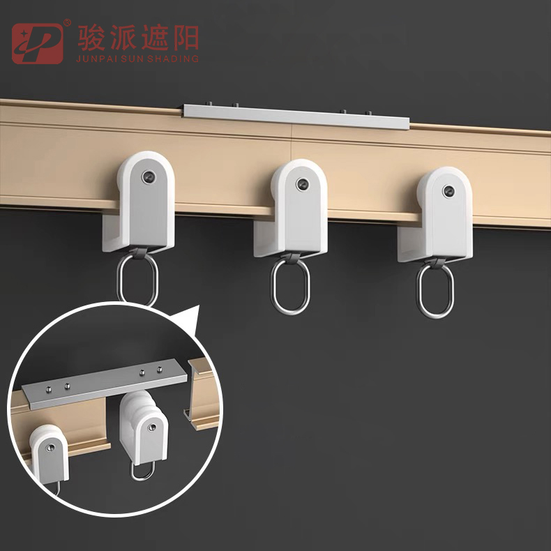 Populér Beurat-Tugas Wangun fléksibel Bendable Curtain Rail ti Pabrik Cina (2)9co