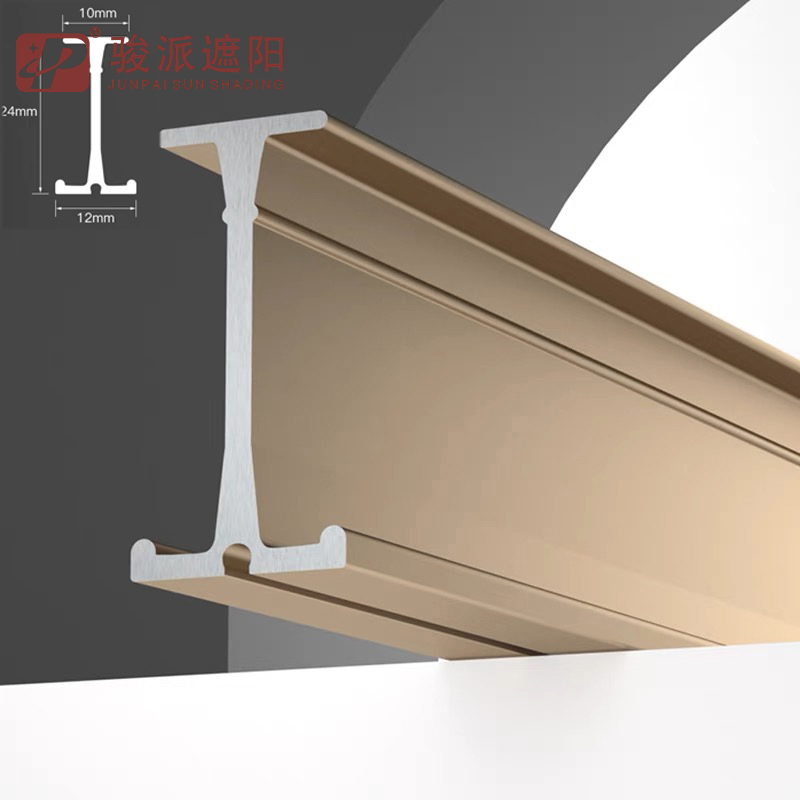 مشهور Heavy-Duty Shape Flexible Bendable Curtain Rail from Factory China (5)ufo