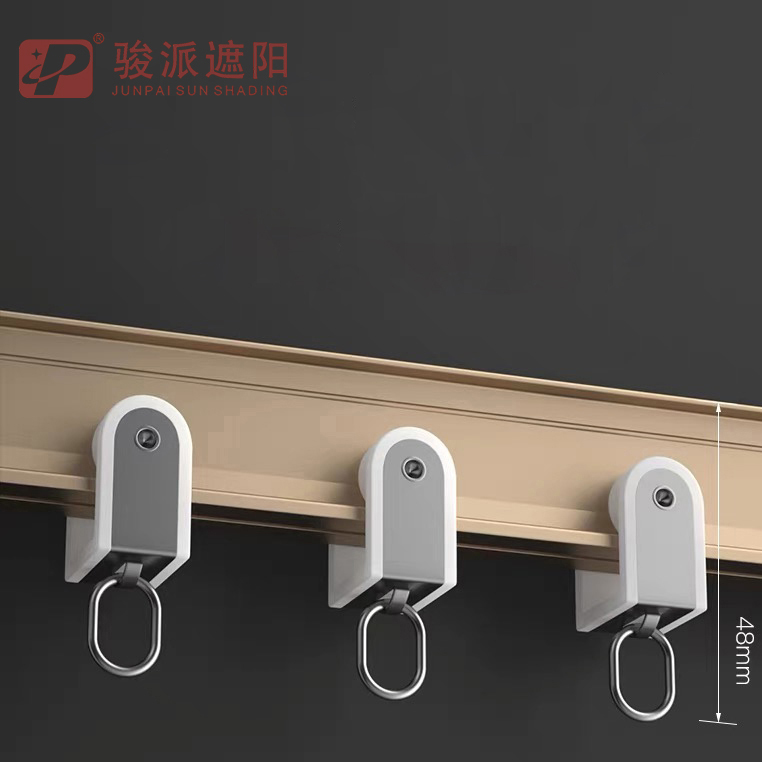 Factory China မှ လူကြိုက်များသော Heavy-Duty Shape Flexible Bendable Curtain Rail (1)53z