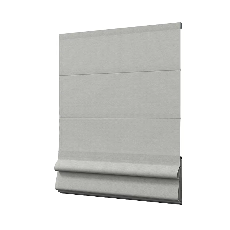 Custom Made Electric Bamboo Plain Modern Design Roman Roller Blind Easy Install for French Windows Outdoor Use