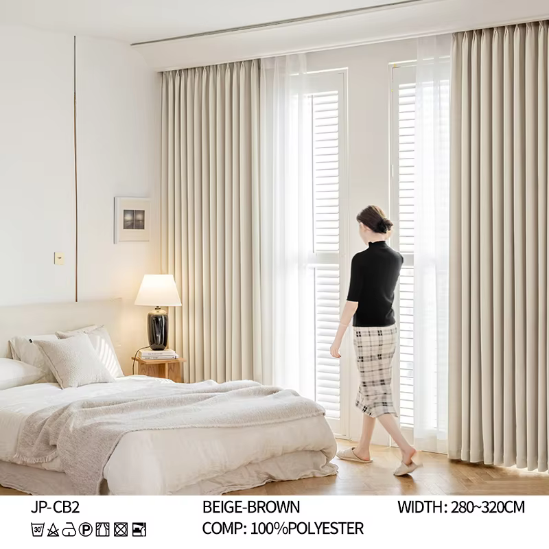 Luxury Blackout Curtains by China Suppliers - JUNPAI Italian Velvet Fabrics, 140-220CM Width, Ideal for Living Room