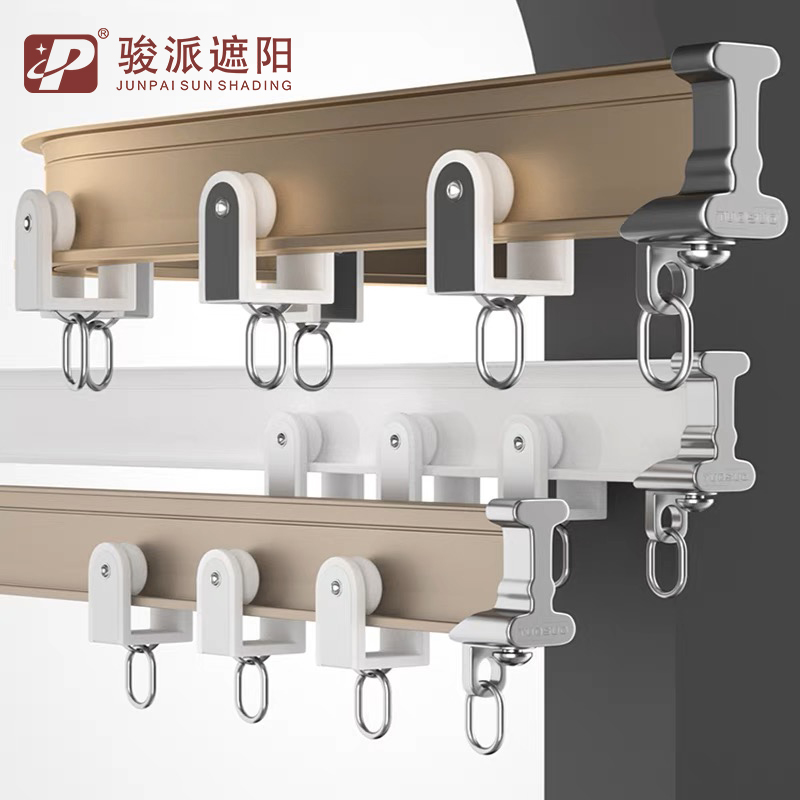 Popular Heavy-Duty Shape Flexible Bendable Curtain Rail from Factory China