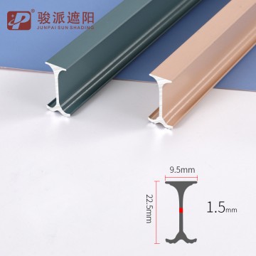 Manufacturer Durable Fashion Colorful Curving Curtain Rail for Corner