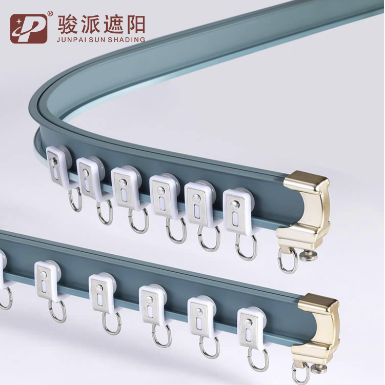 Manual Hand-bendable medical Curtain track for hospital
