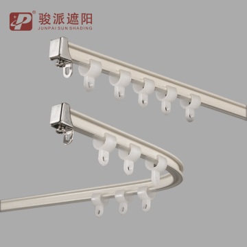 Lag luam wholesale Flexible Bendable Mini Curtain Rail Bracket-free rau ...