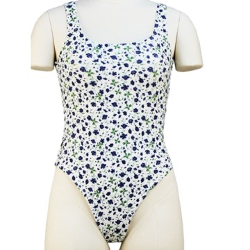 Bikini,Printing Biniki, High Waist Brief