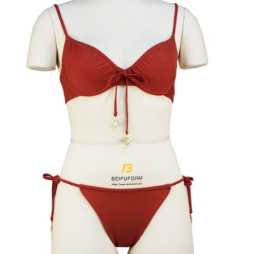 Bikini,Printing Biniki, High Waist Brief