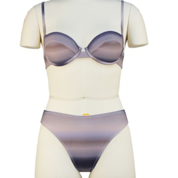 Bikini,Printing Biniki, High Waist Brief