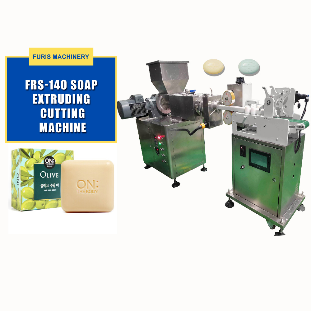FRS-140 Soap extruding cutting stamping making machine