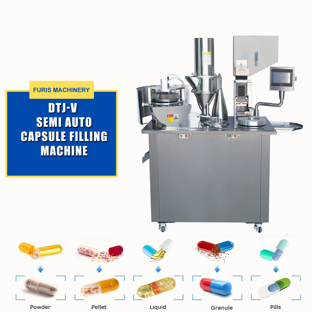 DTJ-V Semi auto capsule filling machine