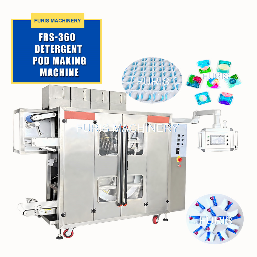 FRS-360 High Speed Rotary Type Laundry Pod PVA Film Packing Machine