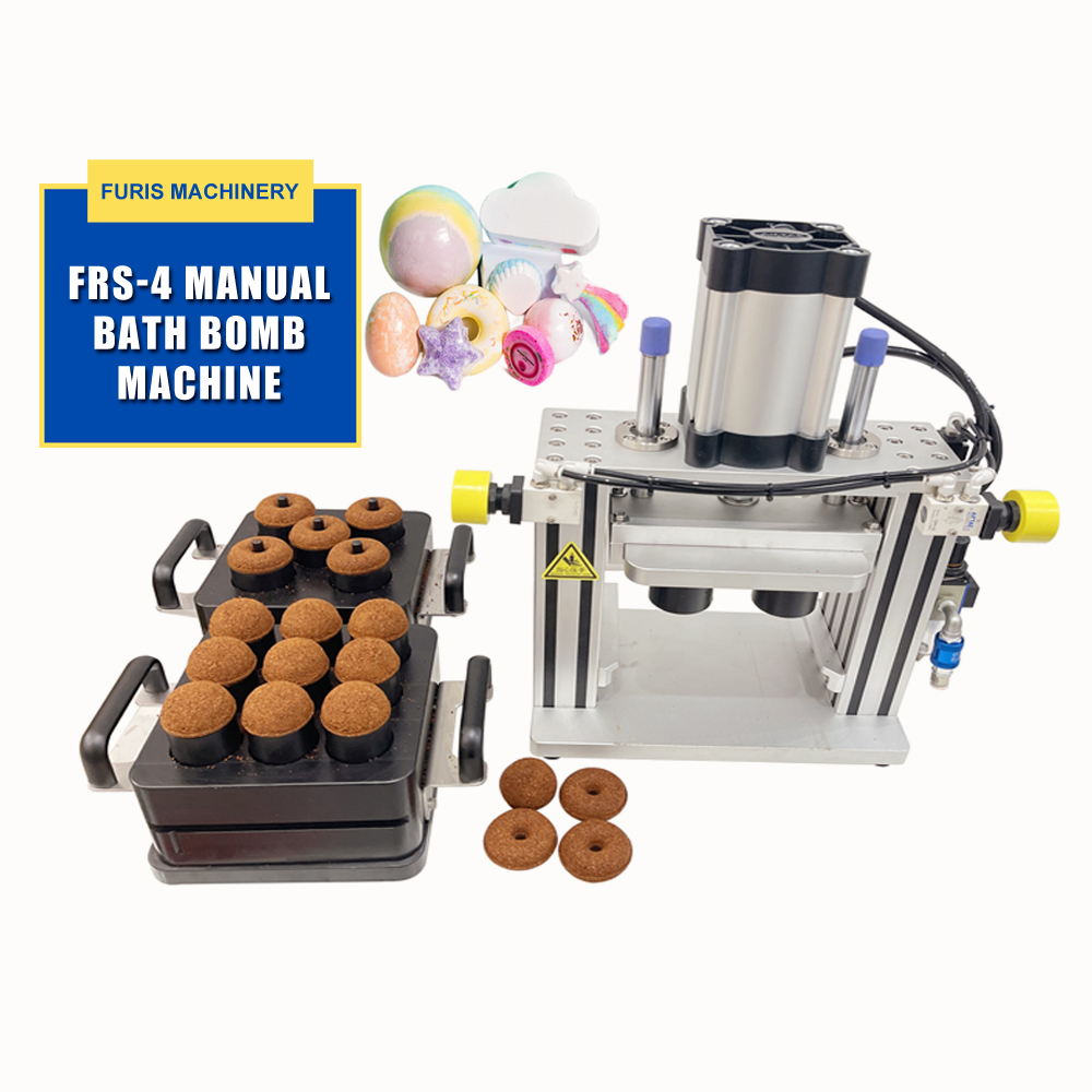 FRS-4 Pneumatic Shower Steamer Bath Bomb Multiy Press Machine