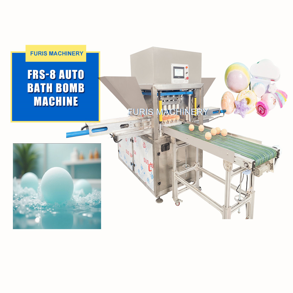 FRS-8 New Generation High Speed Semi Full Auto Bath Bomb Press Machine