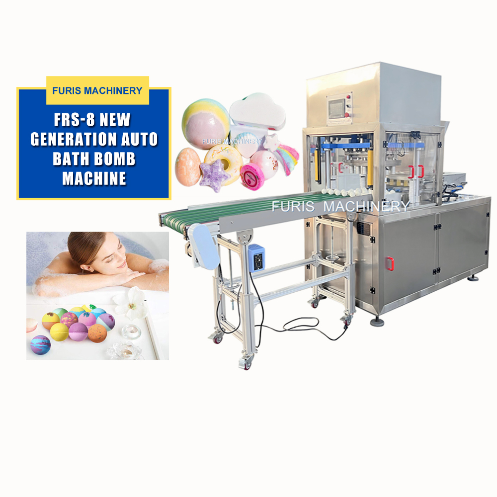FRS-8 Full Auto High Speed Bath Bomb Ball Shower Steamer Press Machine