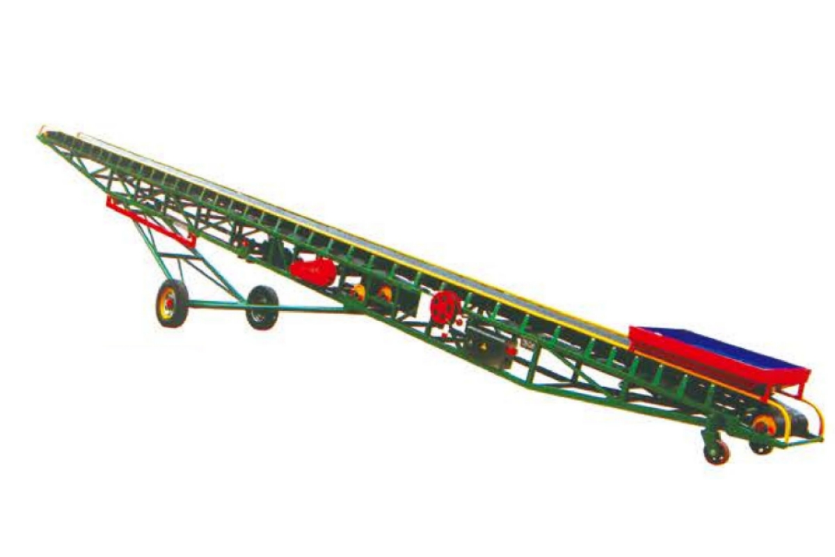 Movable Belt Conveyor For Bulk Grain & Bag