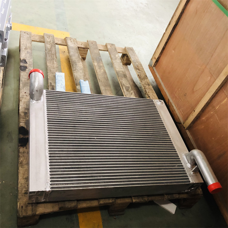 Aluminum Bar and Plate Heavy Truck Charge Air Cool008pzd