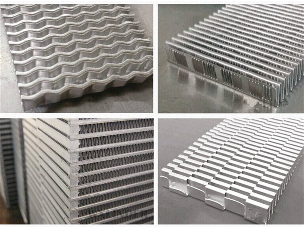 Intercooler Core Cooling System Aluminum Plate Fin001ssi