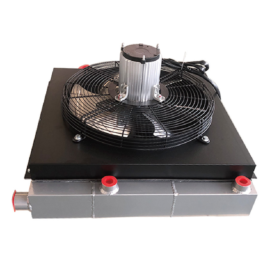 Efficient aluminum plate-fin type rail transit heat excha...