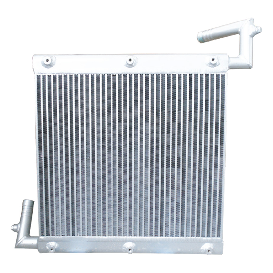 Efficient aluminum plate-fin type rail transit heat excha...