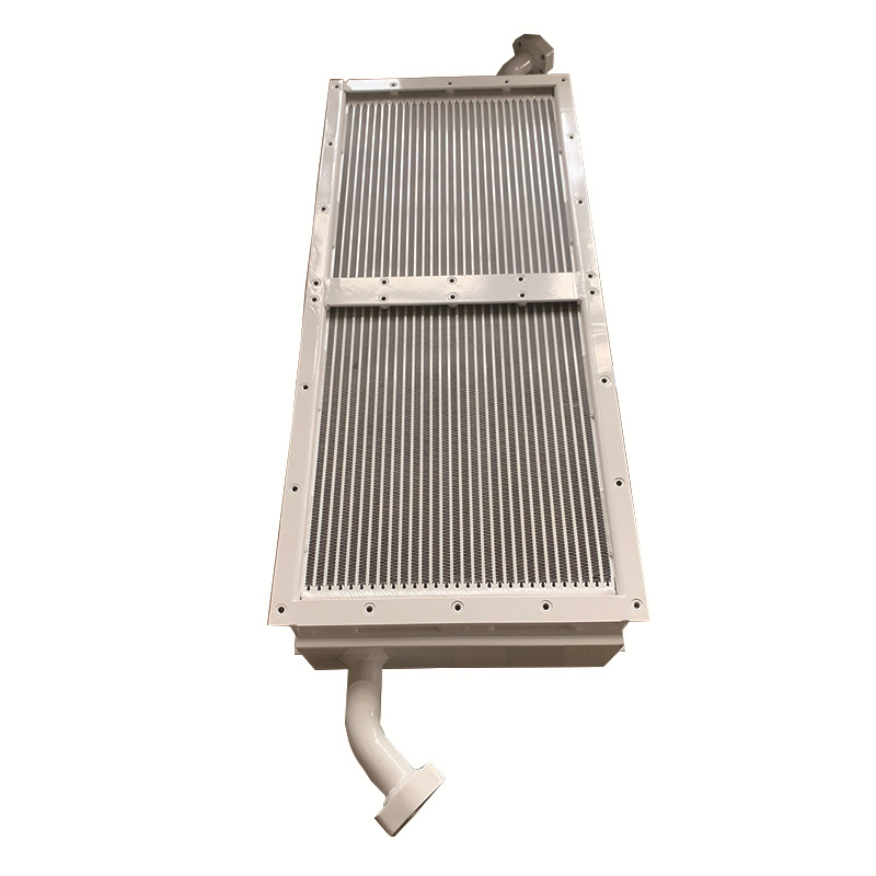 Aluminum plate-fin heat exchanger for wind turb...