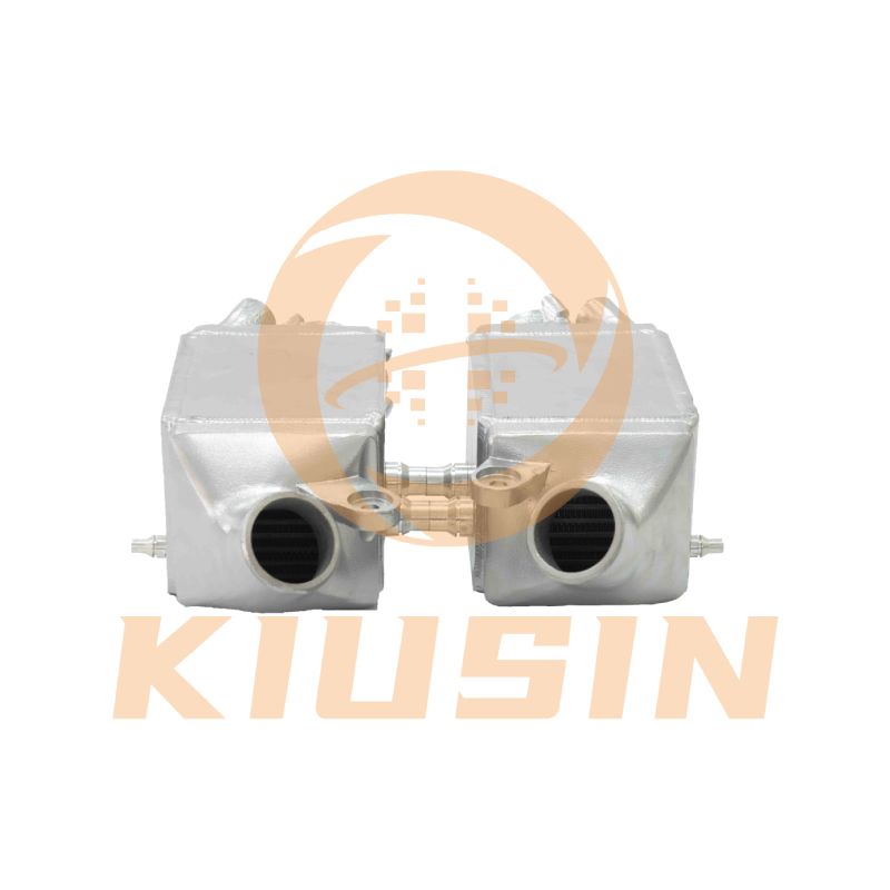 Twin Charge-Air-Cooler Aluminum Intercooler for 2013-2018...