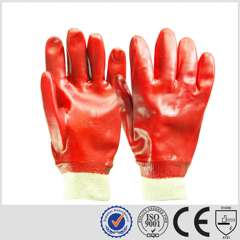 Knit Wrist PVC Glove PV600 Featured Imagetjt