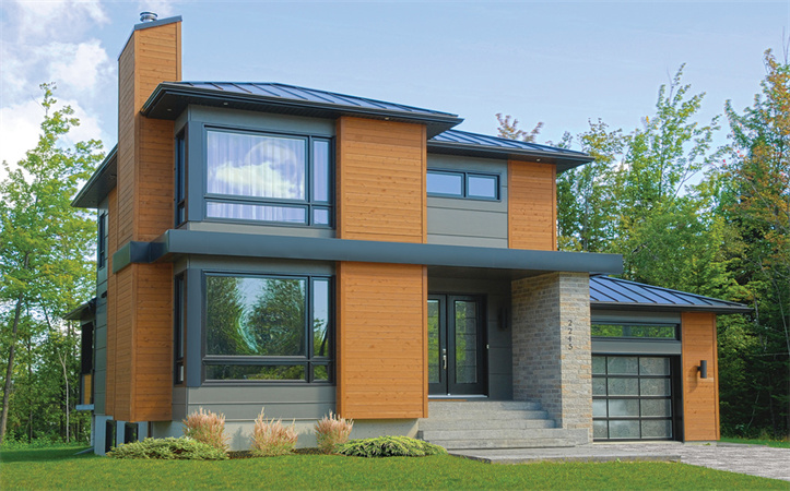 Modern Family Residential Light Steel Structure Prefabricated Mobile Modular House