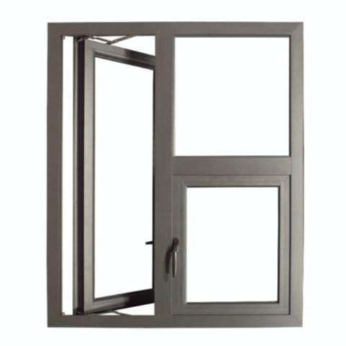 Wholesale  Thermal Break Double Glazed Soundproof Aluminium Tempered Glass Horizontal Swing Casement Windows 