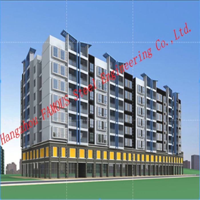 Structural Steel Framed Multi-Storey Steel Building EPC Contractor General And High Rise Building