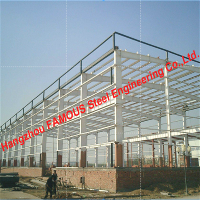 Structural Steel Factory Hall Building Prefabricated For Europe And America Standard Market