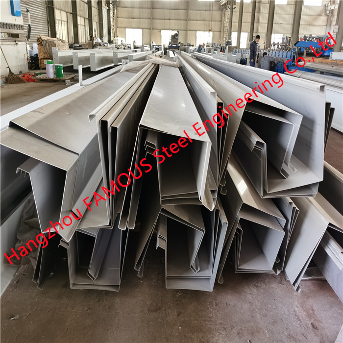 Stainless Steel Gutter Fabrication And SS316L Stainless Steel Railing Construction