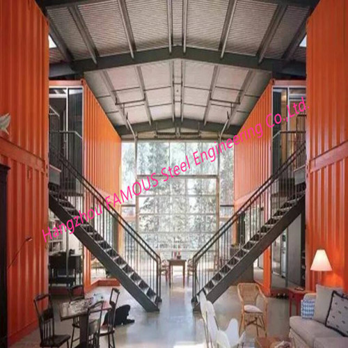 Flat Pack Sandwich Panel Container House Living Units Prefab Modular Accommodation Homes 