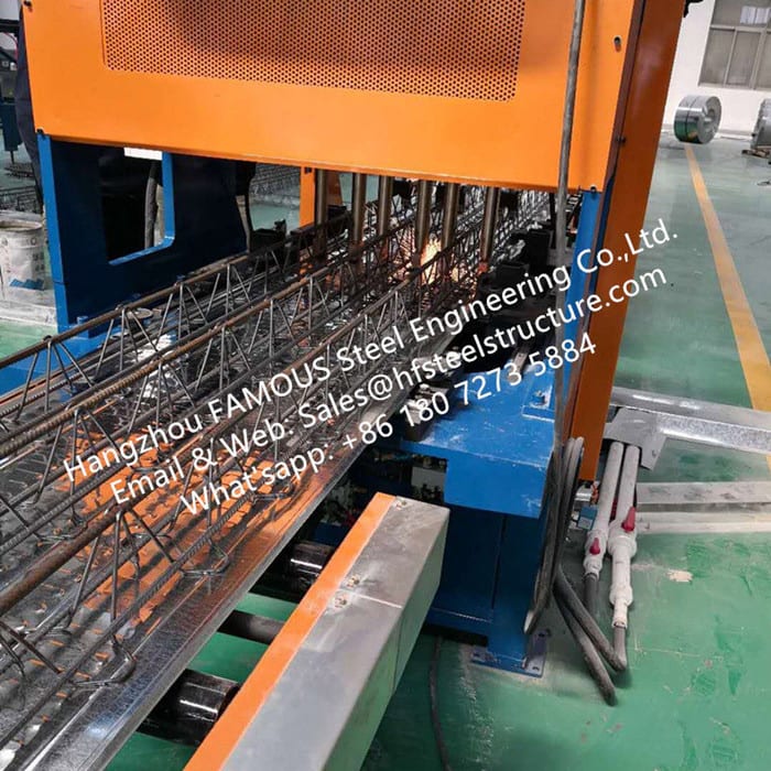 Kingspan Steel Bar Truss Girder Deck Composite Steel Flooring Formwork for Concrete Slab Mezzanine Construction