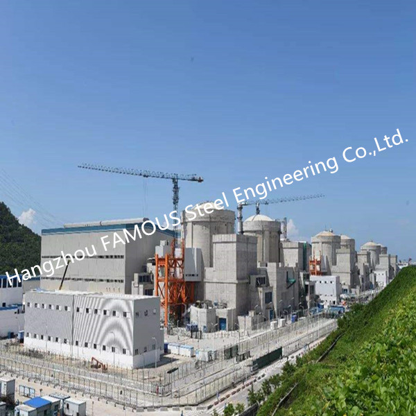 Modern Design Layout Optimization Power Plant Steel Structures with Surrounding Systems