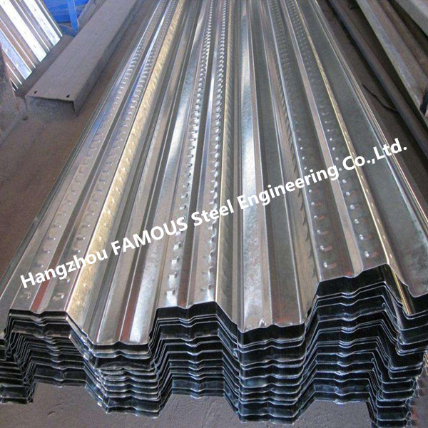 Multi Storey Galvanized Metal Floor Decking System of Reinforced Concrete Floor Deck