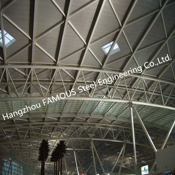 Customized Steel Pipe Structure Space Framing Roof for Warehouse
