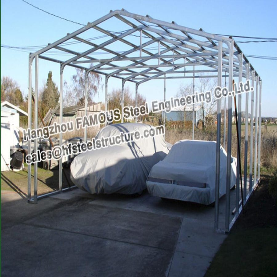 Structural Steel Framed Building Contractor for Car Parking Garages and Metal Sheds Storage Usage